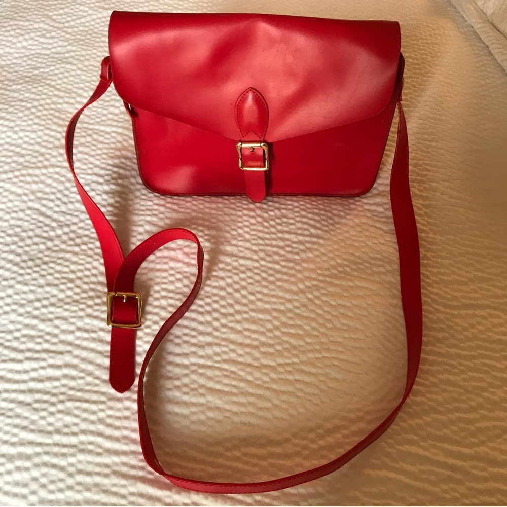 Angela Roi Red Crossbody Purse
